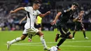 Meski bermain di kandang sendiri di Santiago Bernabeu, Real Madrid sempat kewalahan meladeni perlawanan Union Berlin. (AP Photo/Manu Fernandez)