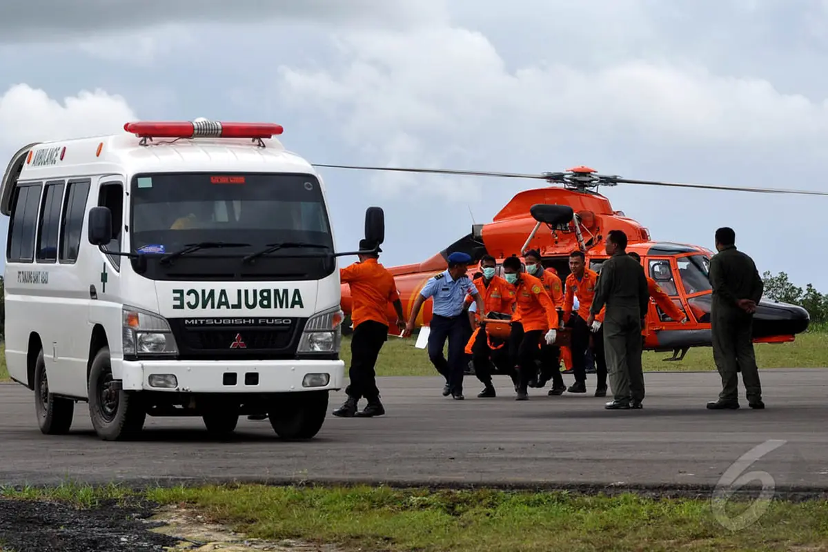 Jenazah Penumpang AirAsia Tiba di Pangkalan Bun