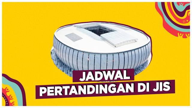 Berita video, Motion grafis daftar pertandingan Piala Dunia U-17 di Jakarta International Stadium.
