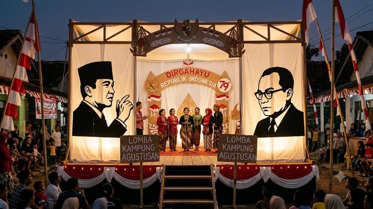 12 Ide Dekorasi Panggung Agustusan dari Kardus Bekas, Inspirasi Kreatif Bikin Meriah