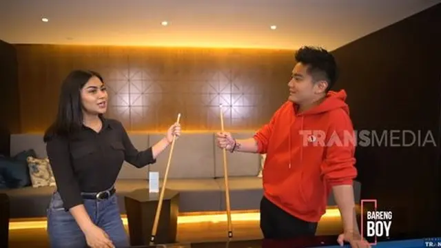 Ariel Tatum dan Boy William (YouTube/Trans TV Official via Brilio.net)