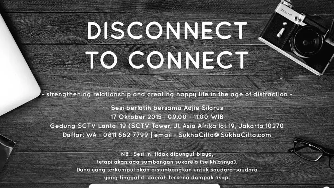 Disconnect to Connect
