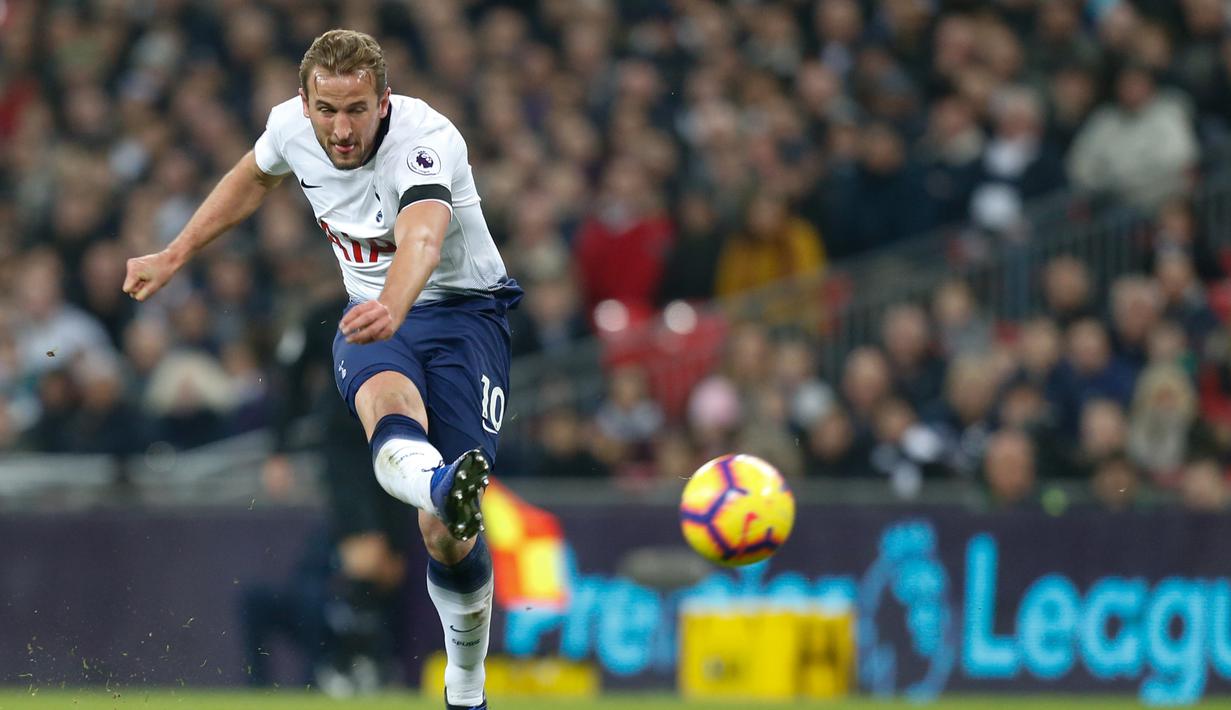 6. Harry Kane (Tottenham Hotspur) - 7 gl dan 1 assist (AFP/Ian Kington)
