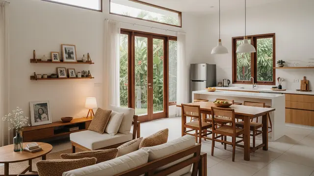 Rumah Sederhana dengan Konsep Open Space