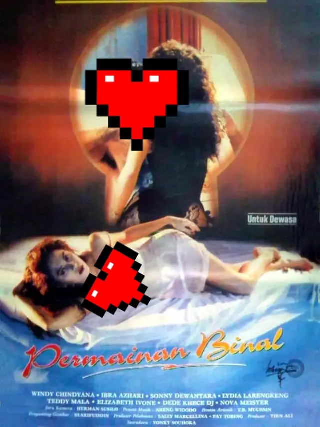 Poster film Permainan Binal.