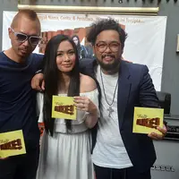 Cokelat di perilisan album '#Like!'. (Deki Prayoga/Bintang.com)
