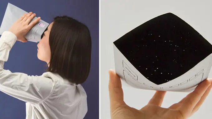 Kini, Kamu Bisa Mengirim Galaksi Lewat Selembar Amplop!