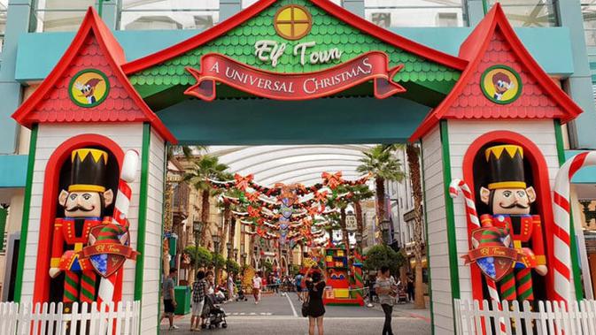 A Universal Christmas di Universal Studios Singapore ©Resorts World Sentosa.