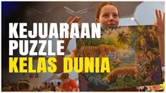 Berita Video, kejuaran dunia puzzle yang berlangsung di Spanyol