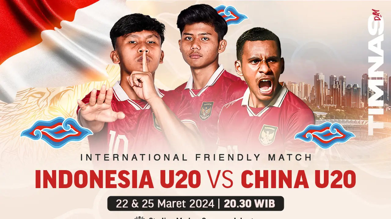 Timnas Indonesia U-20 Vs China U-20