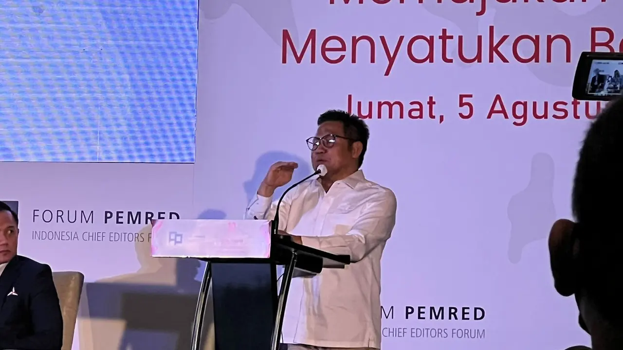 Wakil Ketua DPR RI dan Ketua Umum Partai Kebangkitan Bangsa (PKB) Muhaimin Iskandar