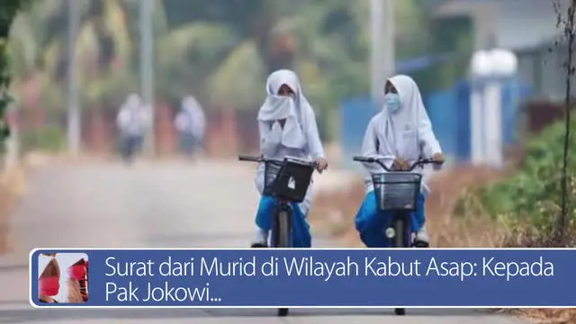 Daily TopNews hari ini akan menyajikan berita seputar surat dari murid di wilayah kabut asap untuk Jokowi, dan khasiat minyak zaitun untuk mengurangi risiko kanker payudara. Seperti apa berita lengkapnya? Simak dalam video berikut.