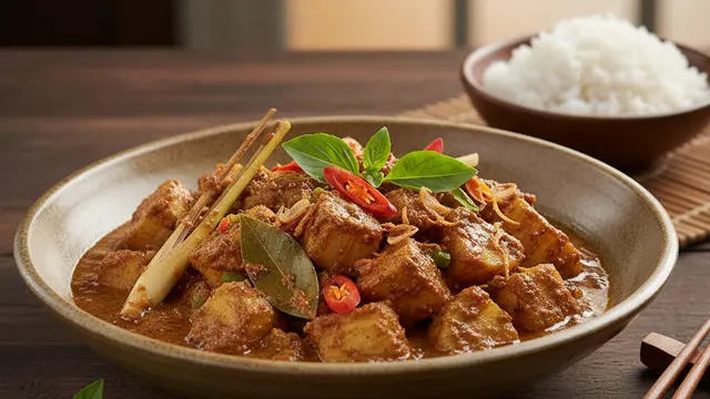 Singkong Bumbu Rendang
