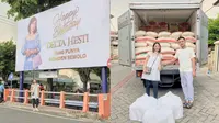 Crazy Rich Surabaya Ucapkan Selamat Ultah Untuk Istri Lewat Baliho. (Sumber: Instagram/deltahesti)