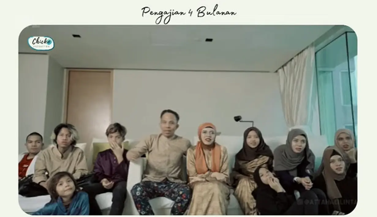 Pengajian 4 Bulanan Aurel Hermansyah (Youtube/AH)