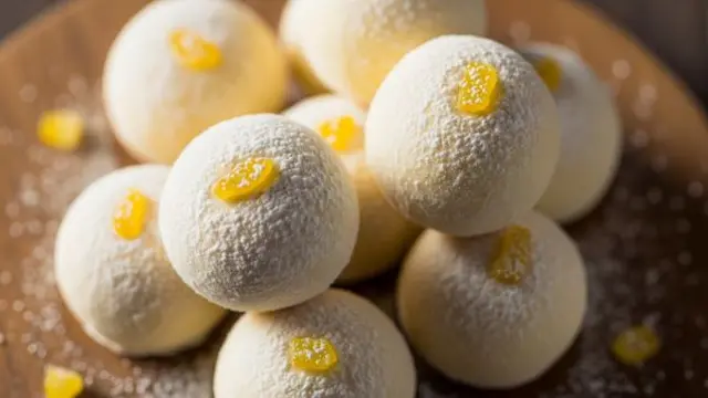 Yuzu White Chocolate Truffles