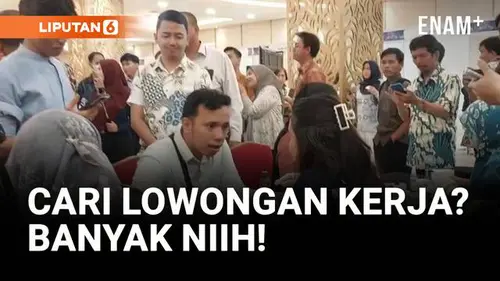  Menaker Buka Job Fair, Ada 53 Ribu Lowongan!