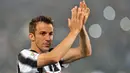 Tahun 1993, Juventus membeli Alessandro Del Piero. Secara bertahap, ia berkembang menjadi sebuah ikon klub Juventus dan dipuja oleh pendukung klub asal Turin tersebut. Ia telah mengemas 290 gol. (AFP Photo)