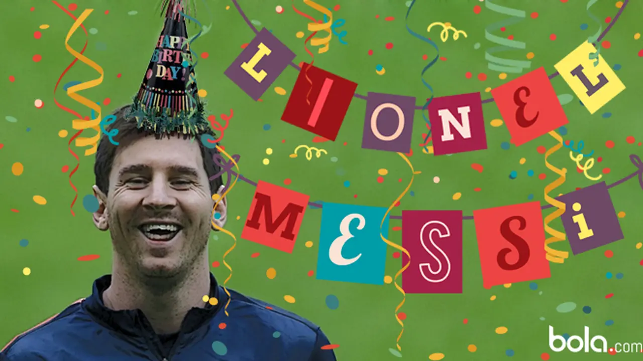 Ulang Tahun Lionel Messi ke 28 Tahun