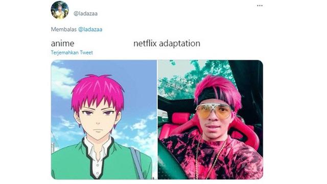 8 Cocoklogi Karakter Anime dengan Selebriti Ini Bikin Tepuk Jidat