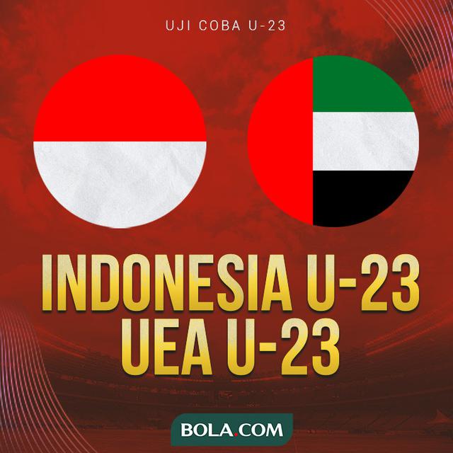 Laga Uji Coba U-23 - Timnas Indonesia U-23 Vs UEA U-23