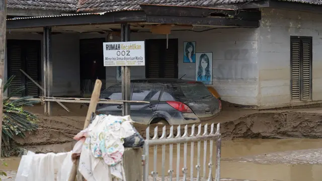 Kementerian PKP mendata kerusakan rumah imbas banjir Sumatera. (Foto: Kementerian PKP)