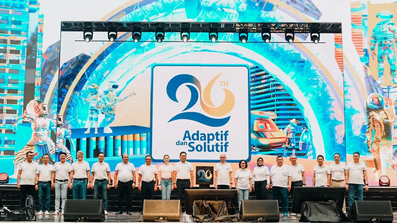 Bank Mandiri meluncurkan fitur baru salah satunya adalah Livin’ Planet. Jajaran Direksi Bank Mandiri turut hadir dalam acara peluncuran fitur baru tersebut. (dok Mandiri)
