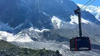 Kereta gantung di pegunungan Alpen. (BBC)