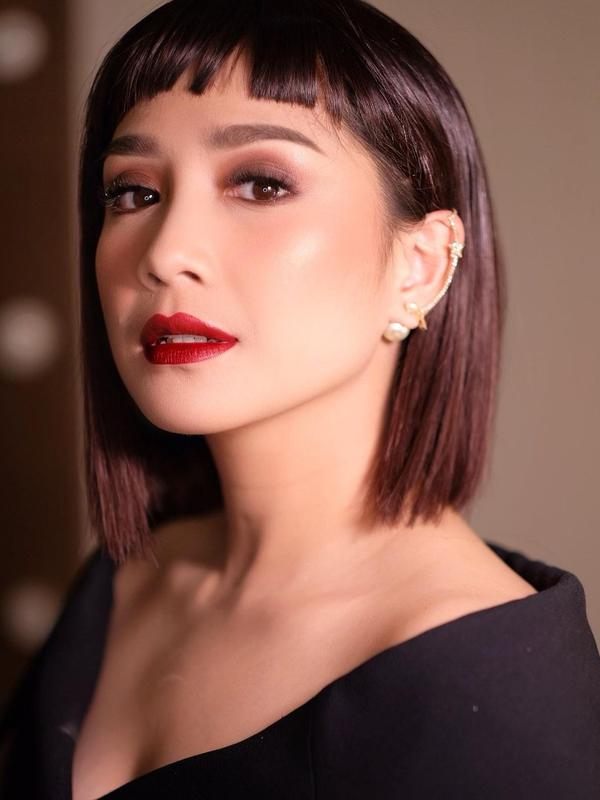Pesona Nagita Slavina saat berambut pendek, bikin pangling dan banjir pujian. (Sumber: Instagram/@marlenehariman)