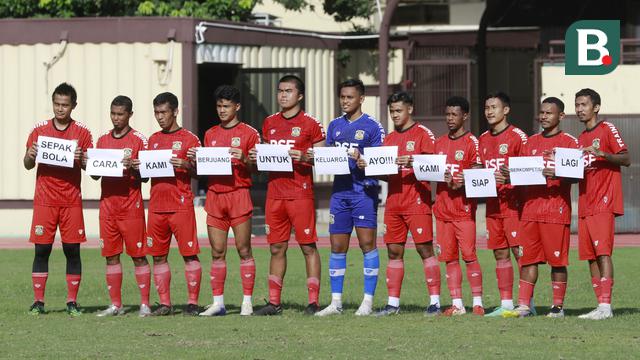 Foto: Liga 2 Belum Jelas, FC Bekasi City Bungkam Persiba Balikpapan dalam Partai Uji Coba