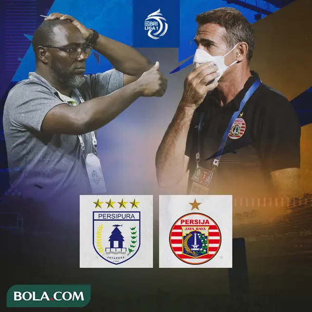 BRI Liga 1 - Duel Pelatih - Persipura Jayapura Vs Persija Jakarta