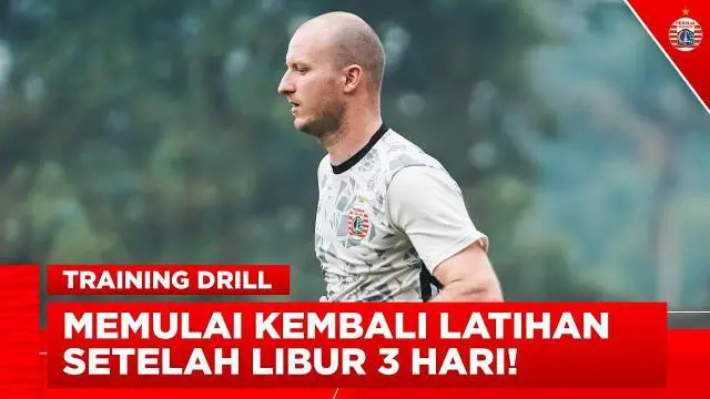 VIDEO: Persija Mulai Jalani Latihan Jelang Hadapi Persib di BRI Liga 1