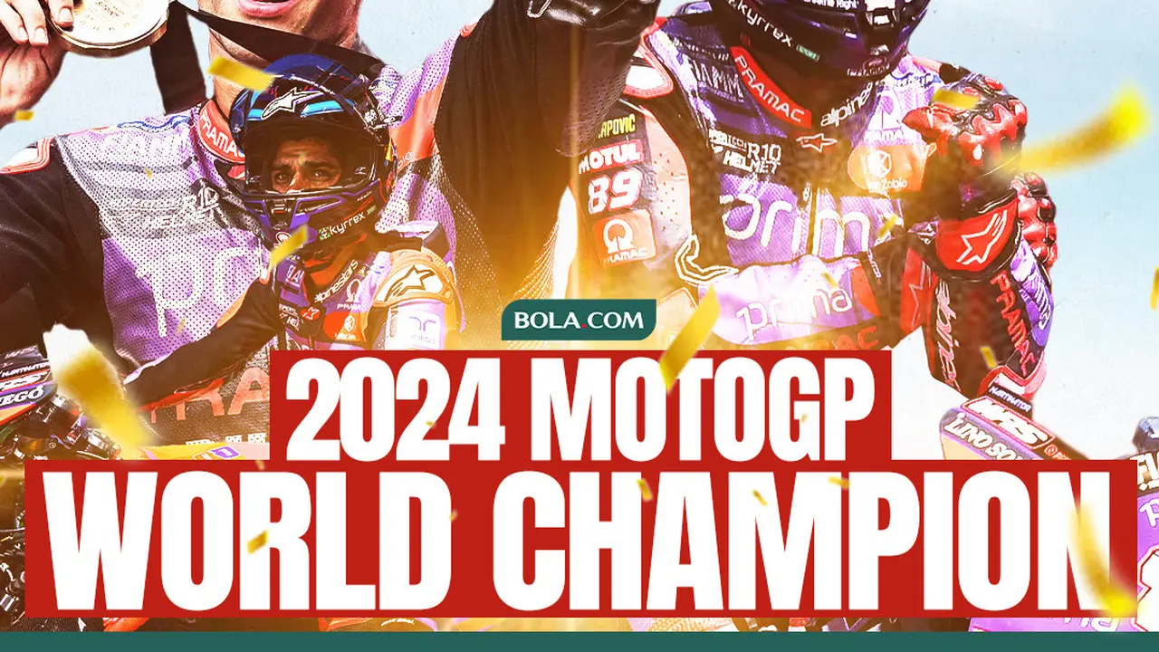 MotoGP - Ilustrasi 2024 MotoGP World Champion Jorge Martin