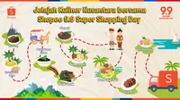 Jelajah Kuliner Nusantara Bersama Shopee 9.9 Super Shopping Day!