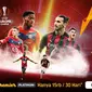 Duel antara Lille vs AC Milan di Liga Europa, Jumat (27/11/2020) pukul 00.55 WIB dapat disaksikan melalui platform streaming Vidio. (Sumber: Vidio)