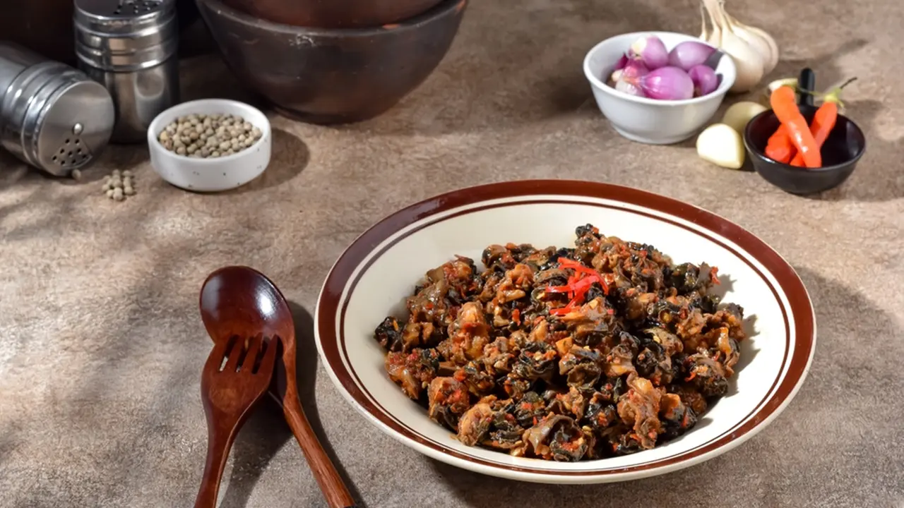 Resep Keong Sawah Pedas Manis