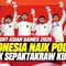 Momen Pengalungan Medali Sepaktakraw Kuadran Putra Indonesia di Asian Games 2026