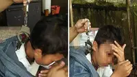 Tragis, Orangtua Ikat Anak Sendiri Pakai Rantai Besi