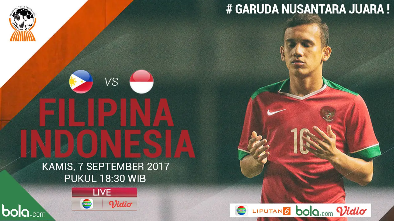 Live Streaming Filipina Vs Timnas Indonesia U-19 di Bola.com