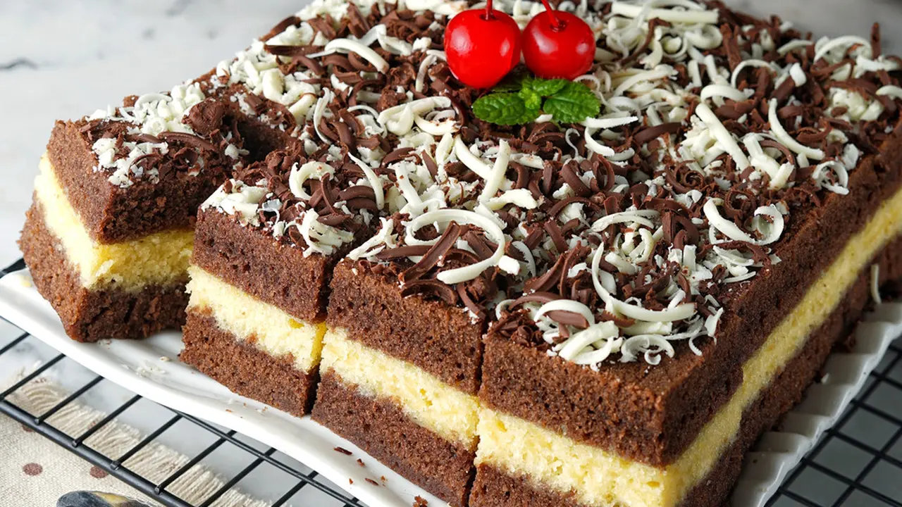 bolu kukus coklat keju