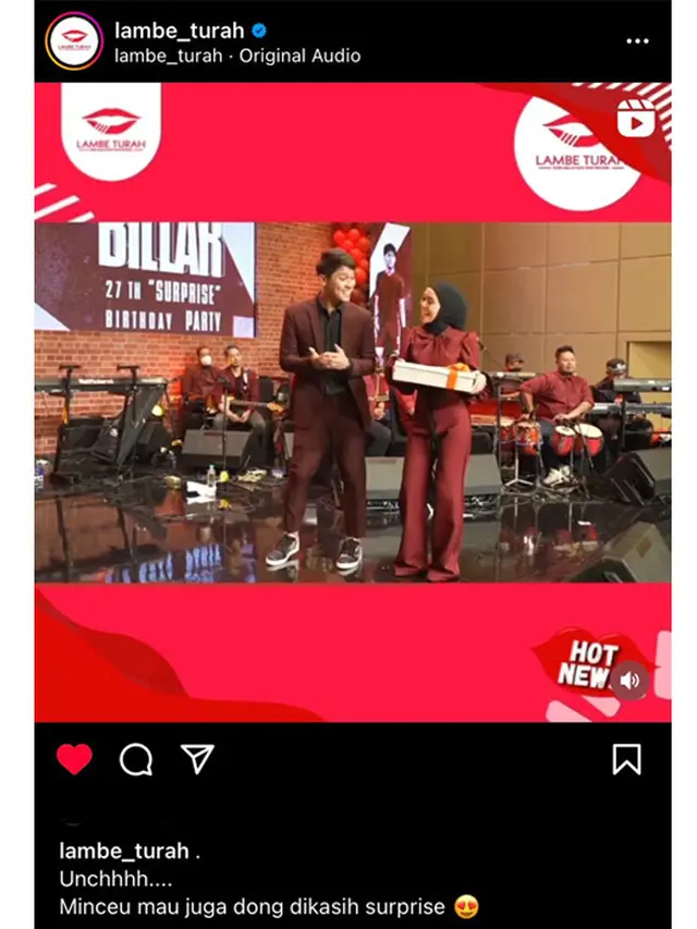 Postingan Lesti Kejora.