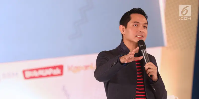 Dude Harlino Bagi Inspirasi Bisnis di EGTC 2018 Bandung