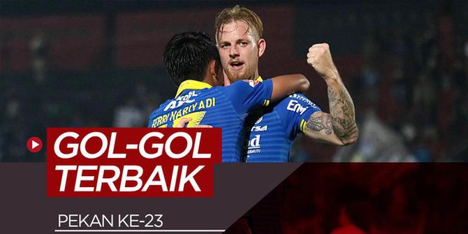 VIDEO: 5 Gol Terbaik Pekan Ke-23 Liga 1 2019