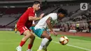 Hingga akhir pertandingan skor 1-0 tidak berubah dan Garuda Muda berhasil mengalahkan Lebanon. (Liputan6.com/Herman Zakharia)