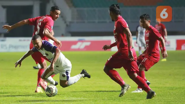 Foto: Amsyong, Persija Jakarta Ditahan Imbang Klub Tetangga pada Pekan Kelima BRI Liga 1