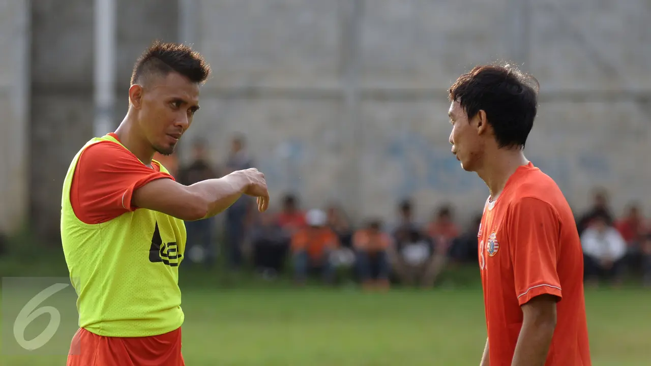 20160217-Latihan Perdana Persija Jelang Piala Bhayangkara 2016 Tanpa Didampingi Pelatih