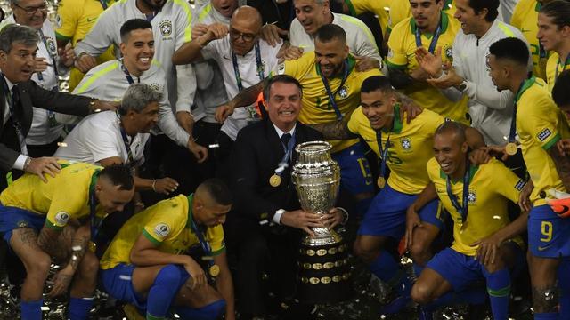 Presiden Brasil, Jair Bolsonaro, Copa America
