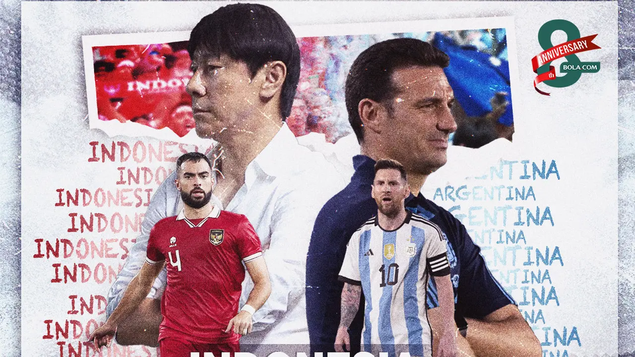 Ilustrasi - Indonesia vs Argentina