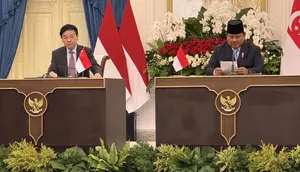 Prabowo Bertemu PM Singapura: Sengketa Harus Diselesaikan Lewat Diplomasi