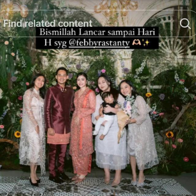 Sudah Digelar Sejak Agustus, Ini 6 Potret Sahabat Febby Rastanty di Hari Lamaran